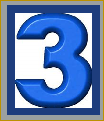 number 3 blue with gray background .jpg